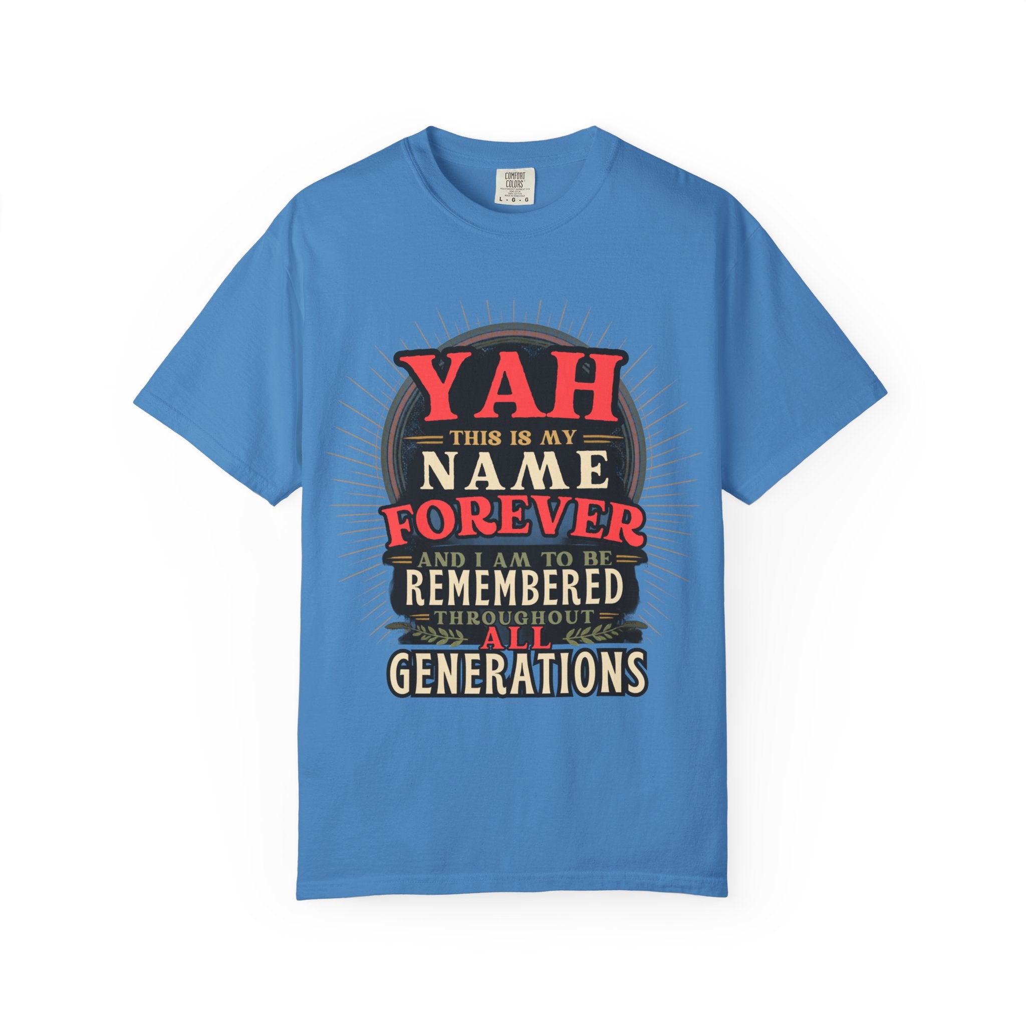T-Shirt — "YAH This Is My Name Forever" Retro Heritage Graphic