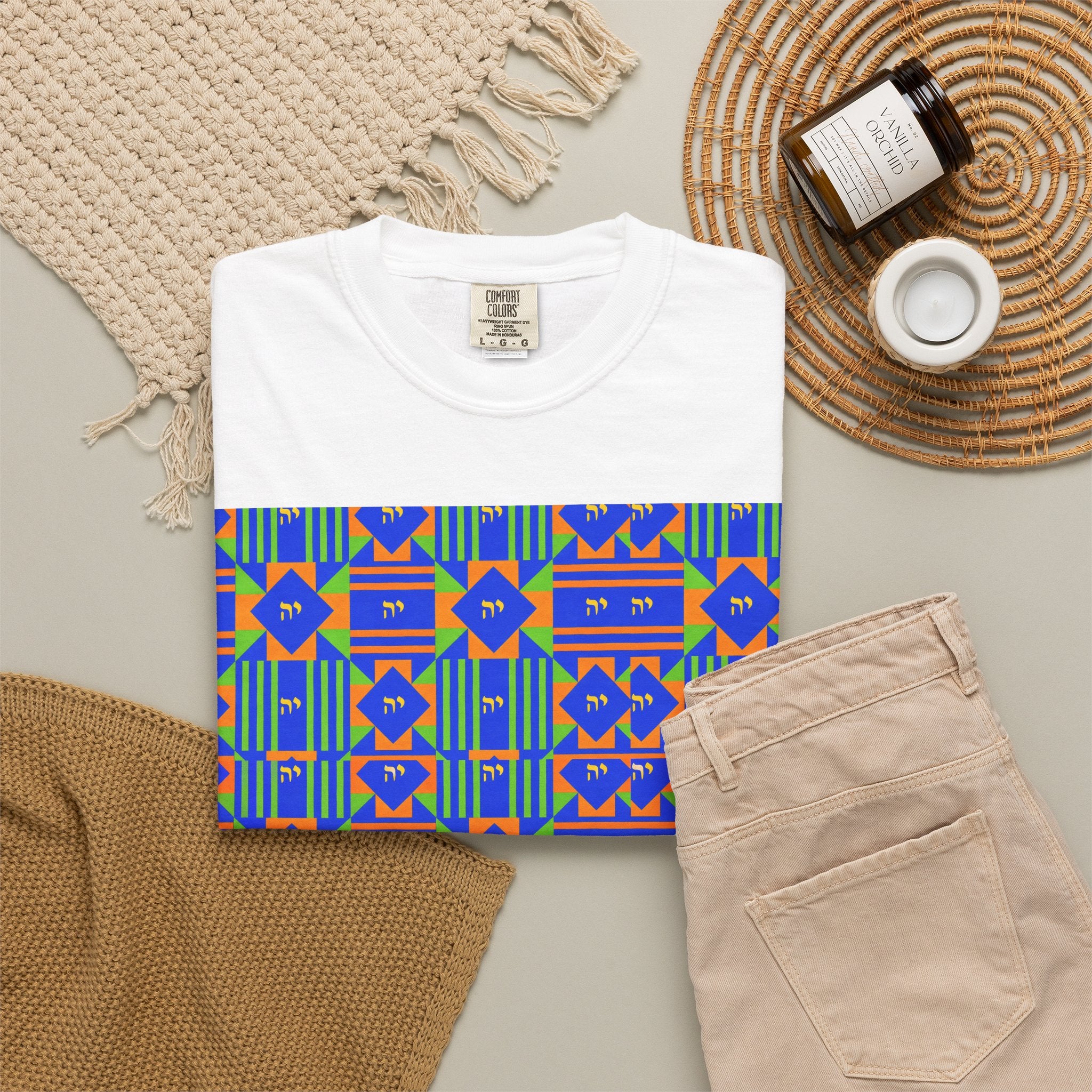Digrammaton Aztec Pattern T-Shirt