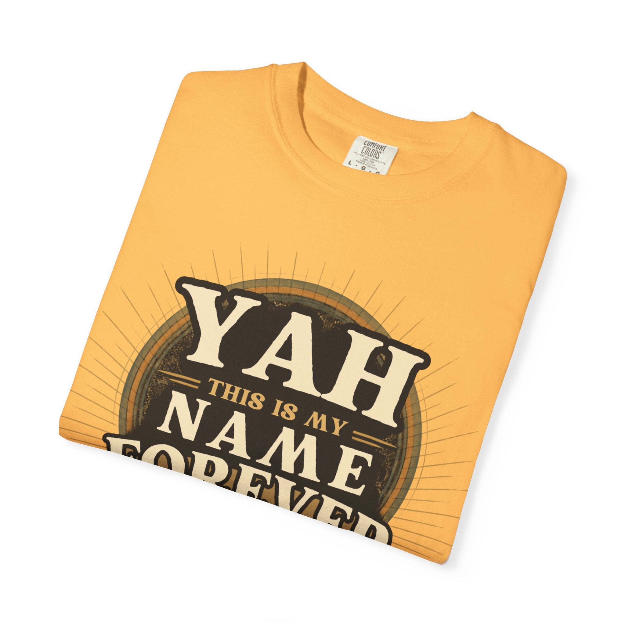 Yah Name Forever T‑Shirt — "This Is My Name Forever" Memorial Typography Tee