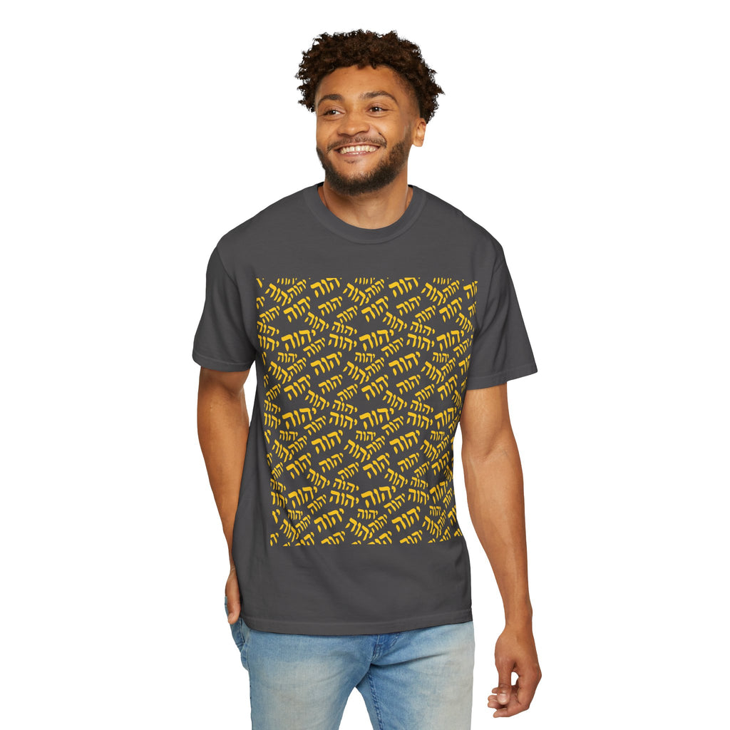 Tetragrammaton Pattern Graphic Tee