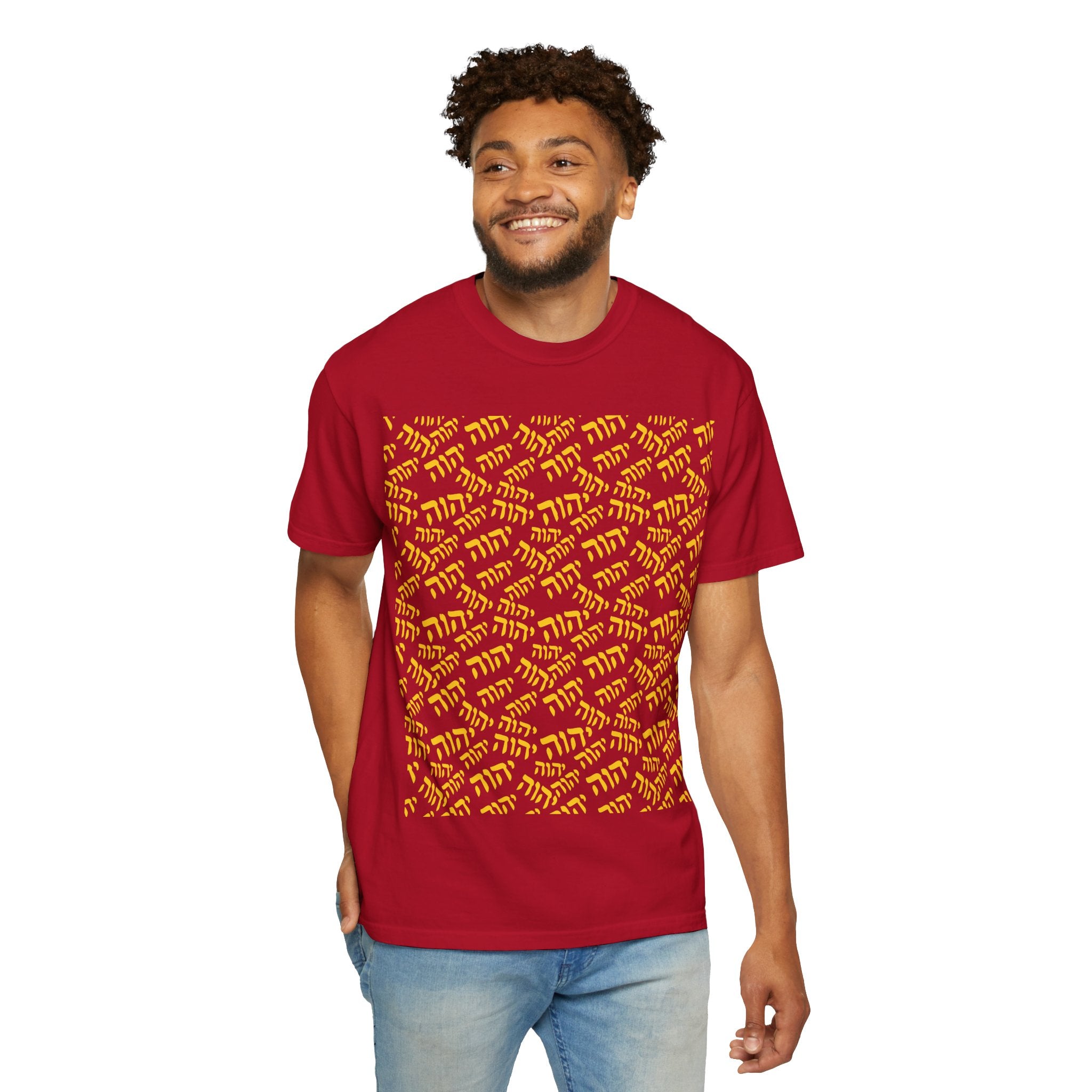 Tetragrammaton Pattern Graphic Tee