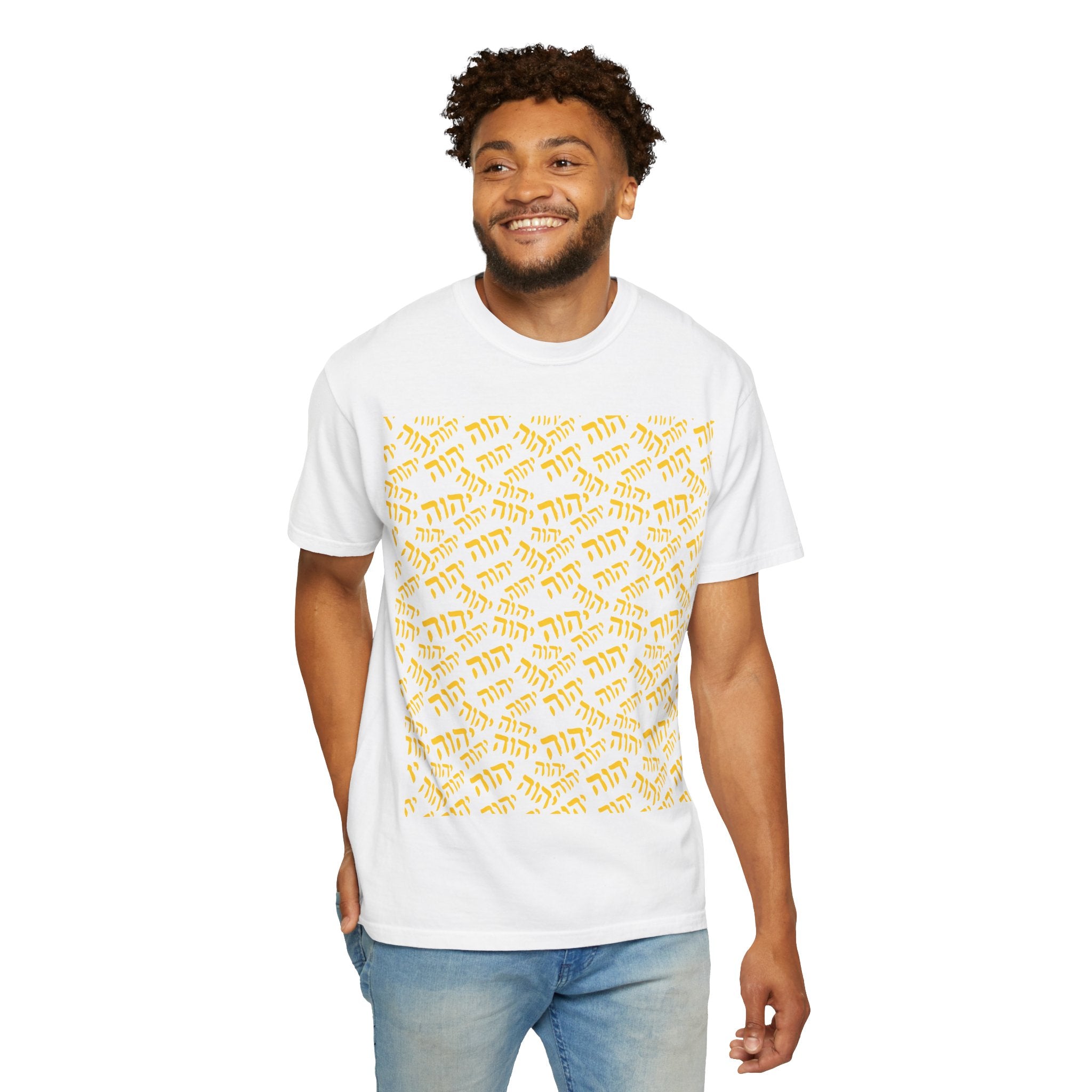 Tetragrammaton Pattern Graphic Tee