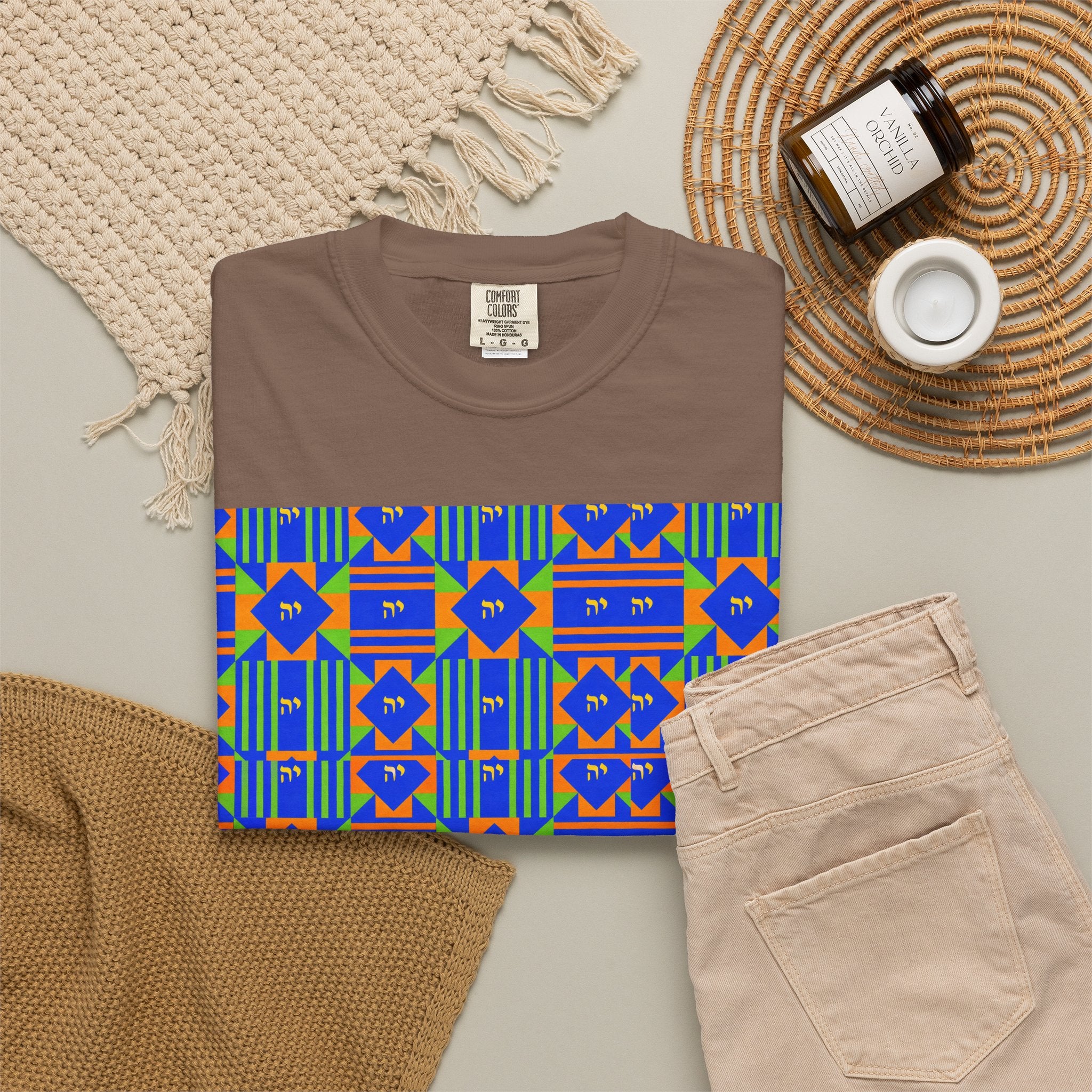 Digrammaton Aztec Pattern T-Shirt