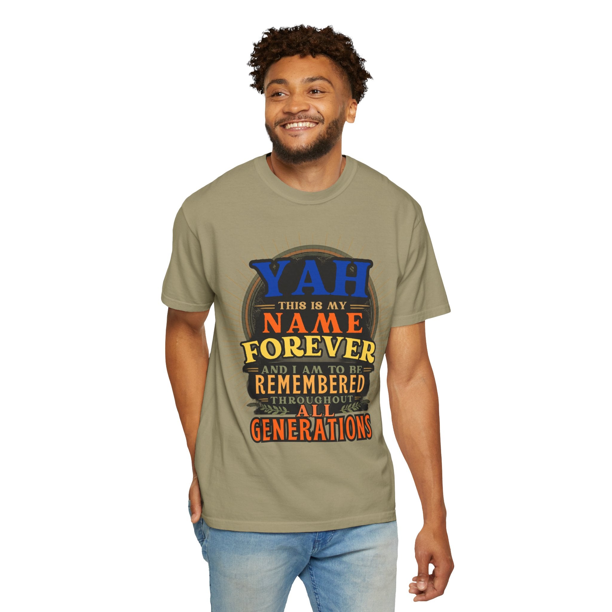 Yah Name Forever T-Shirt — "This Is My Name Forever" Inspirational Faith Tee