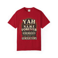 Yah Name Forever T‑Shirt — "This Is My Name Forever" Memorial Typography Tee