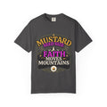 Faith Moves Mountains T-Shirt — Mustard Seed Size Inspirational Christian Tee