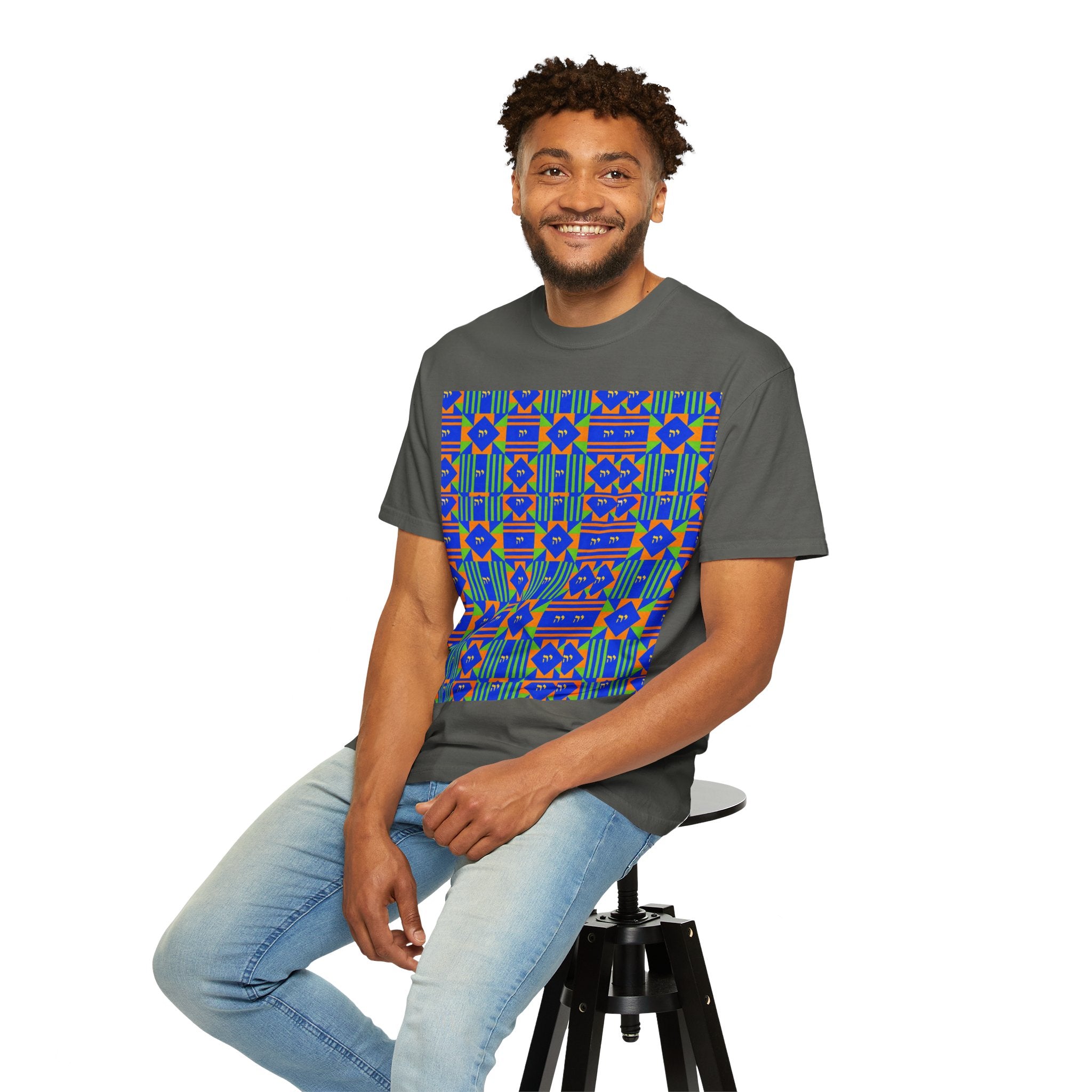 Digrammaton Aztec Pattern T-Shirt