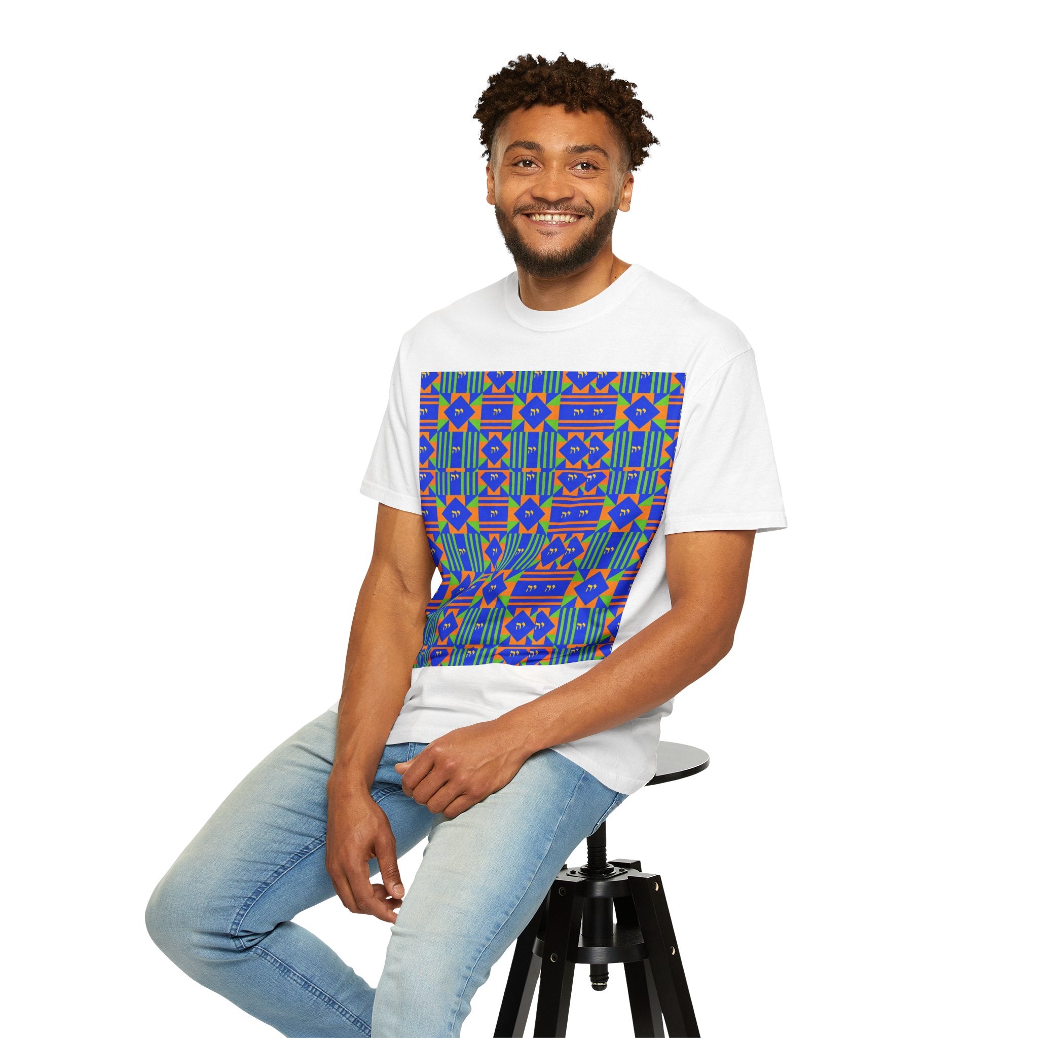 Digrammaton Aztec Pattern T-Shirt