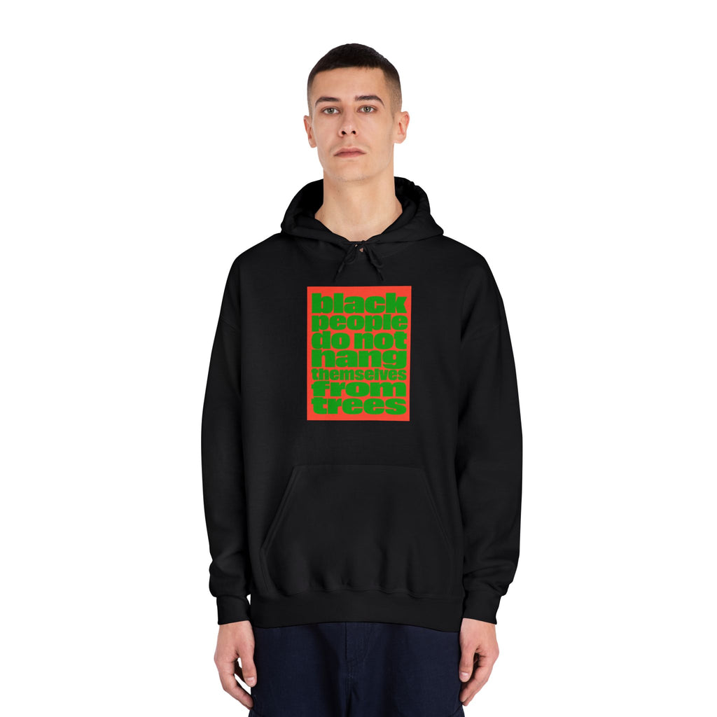 Statement Hoodie — 'Black People Do Not Owe You Proof' Bold Text Graphic