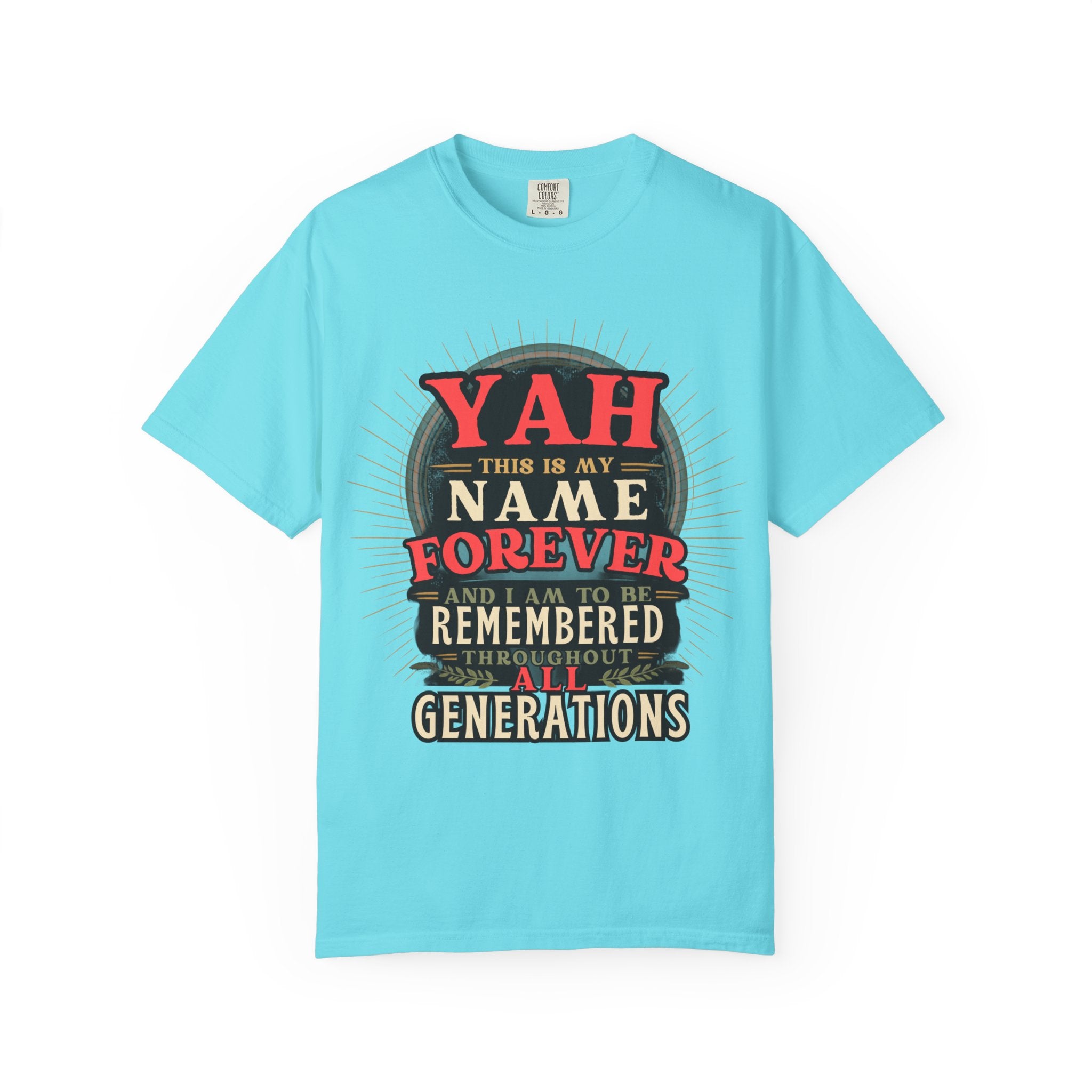 T-Shirt — "YAH This Is My Name Forever" Retro Heritage Graphic