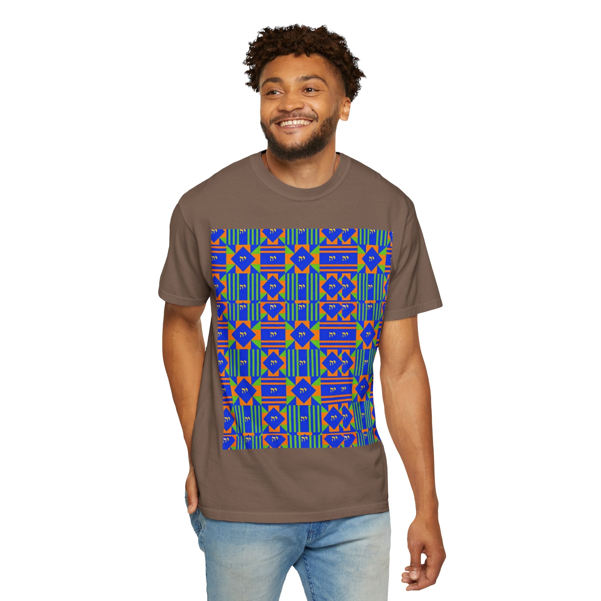 Digrammaton Aztec Pattern T-Shirt