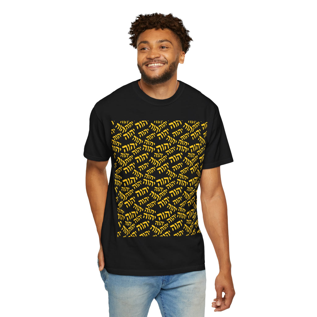 Tetragrammaton Pattern Graphic Tee