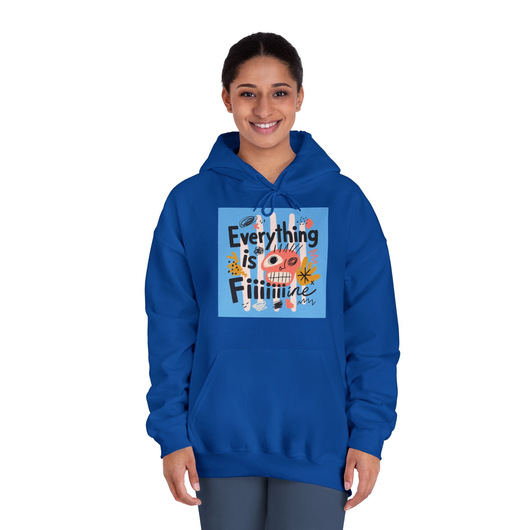 Everything Is Fine Hooded Sweatshirt