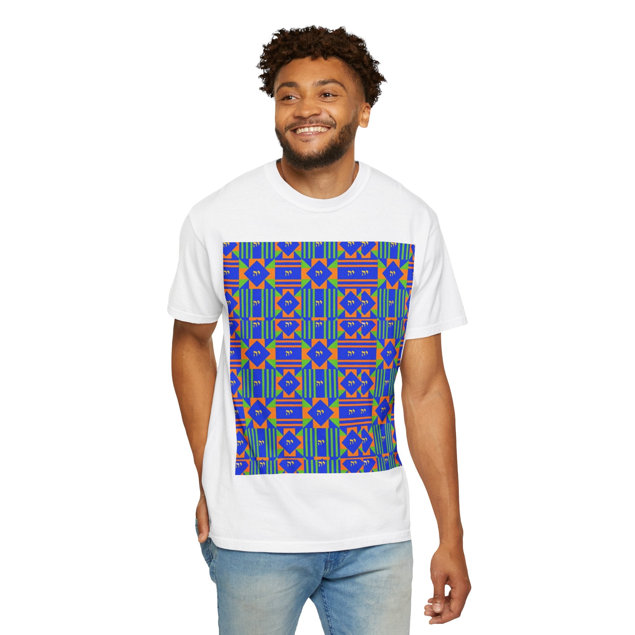 Digrammaton Aztec Pattern T-Shirt
