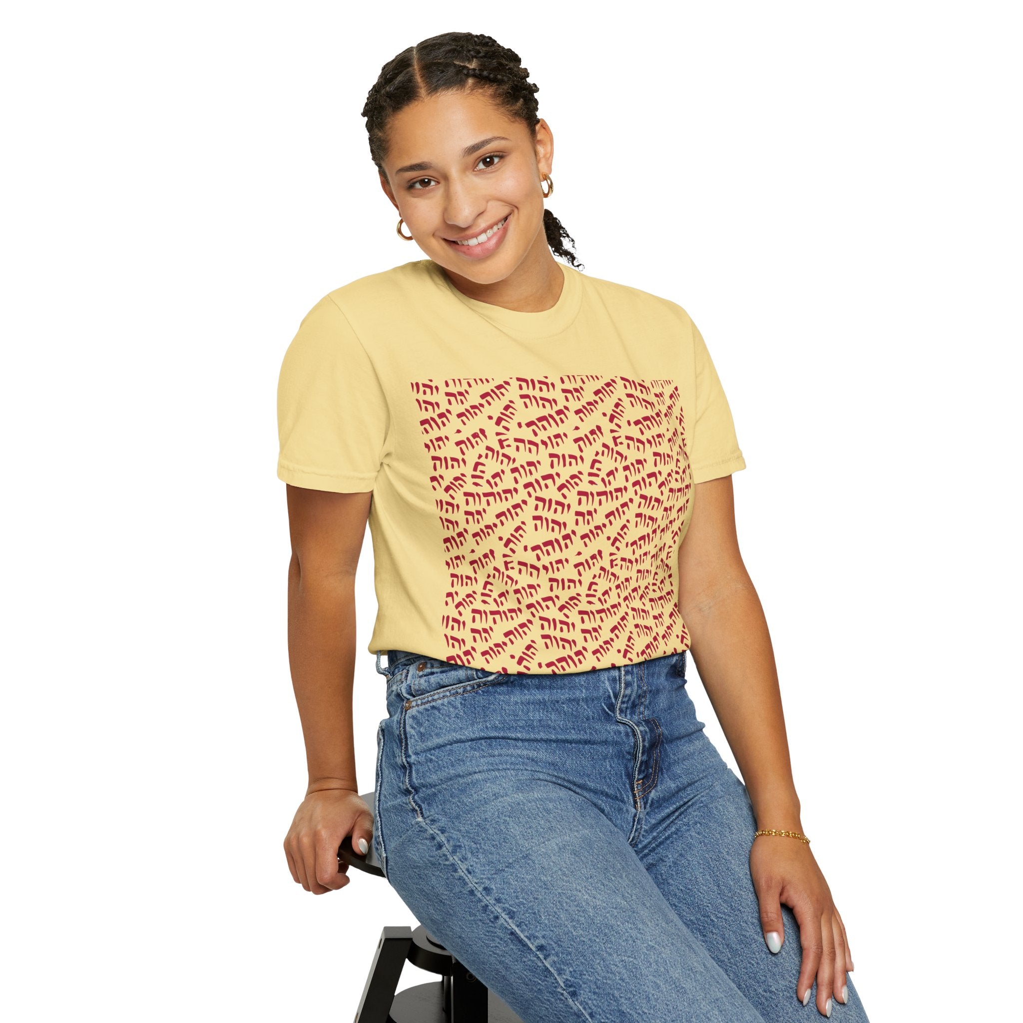 T-Shirt — Tetragrammaton Pattern Graphic Tee