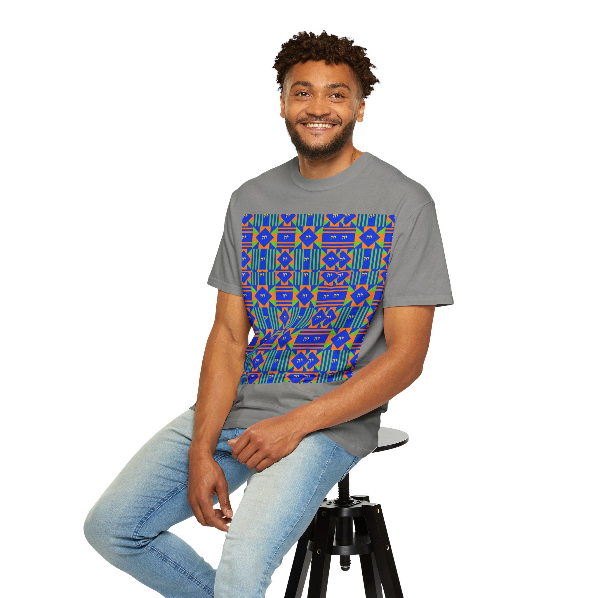 Digrammaton Aztec Pattern T-Shirt